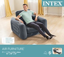 НАДУВНОЕ РАСКЛАДНОЕ КРЕСЛО INTEX 66551